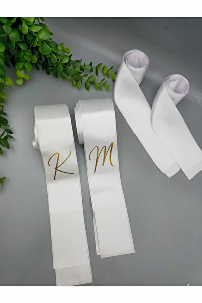 hemdemhediyelik KİŞİYE ÖZEL Takı Kurdelesi 6 Cm Eninde 2 Metre 2 Adet