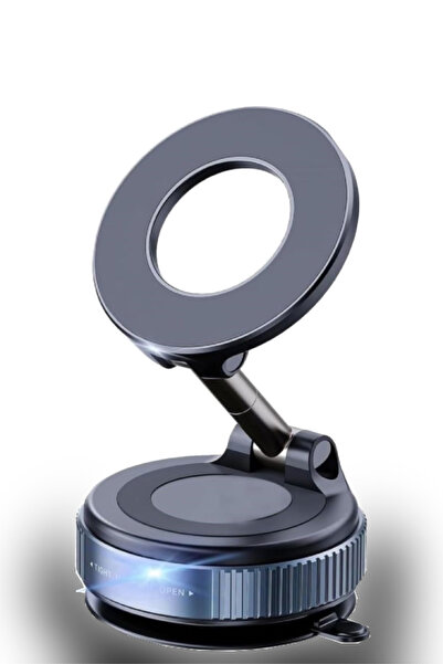 Melidya 360° Ayarlanabilir Vakumlu Manyetik Telefon Tutucu – Güçlü Mıknatıs, ...