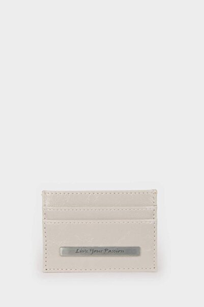 DeFacto Women's Faux Leather Card Holder E4965Axns