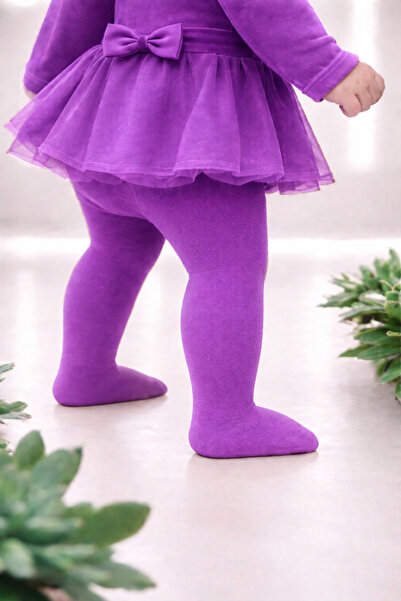 ÖZKARDEŞLER BABY Чорапогащи за бебета и деца, лилави