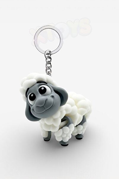 Xtoys سلسلة مفاتيح على شكل خروف شون اللطيف، زينة للحقائب، زخرفة لحقيبة المدرس...