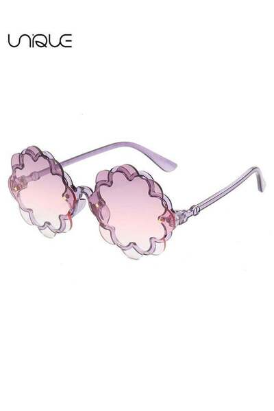 Unique نظارات شمسية للأطفال مزينة بالزهور