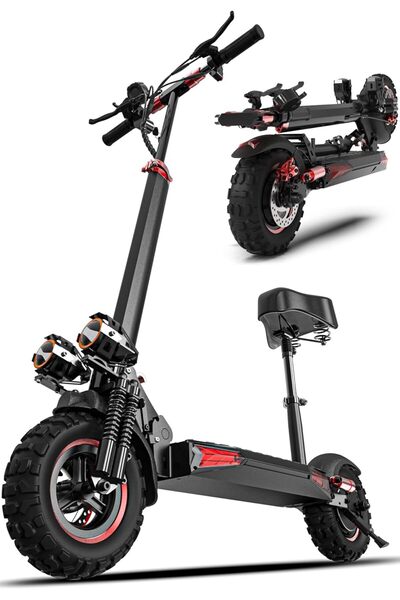 Ehi Offroad Electric Scooter with Seat, 500W E-Scooter for Adults, Electric Scooters
