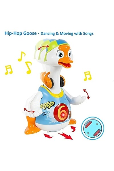 Hibobi Premium أوزة هيب هوب راقصة متعددة الألوان من سمارت كرافت، لعبة موسيقية...