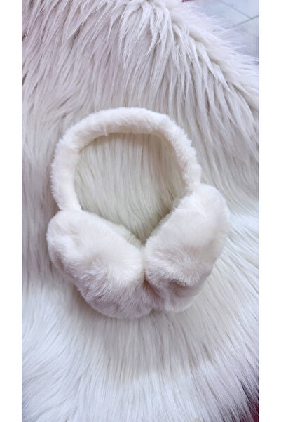 iky aksesuar Winter Folding Plush Earmuffs