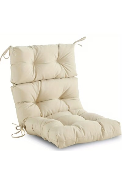 TEZKOTEKSTİL 3 Katlı Konforlu Su Geçirmez Dış Mekan Kumaşından Sandalye Minde...