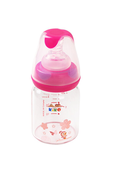 Kiko GLASS FEEDING BOTTLE 60 ML-Pink