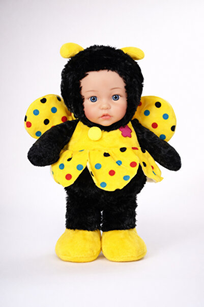 TOHA Bebek Yüzlü Arı Maya Peluş Oyuncak 35 cm | Yumuşak Hediyelik