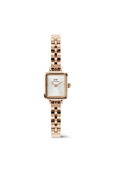 Daniel Wellington Quadro Mini 15.4x18.2 Arch 3-Link White Sunray RG DW0060084...