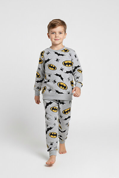 Free Beka Сладък комплект детски памучни пижами с дълги ръкави и мотиви с вел...