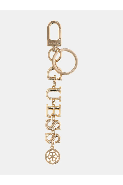 Guess Women's Gold Keychain with Logo Rw7548P6101-Gol