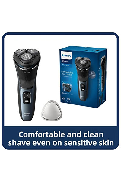 Philips Smart Philips Shaver 3000 Series Wet & Dry Electric Shaver S3144/00