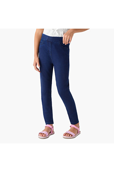 Juniors Girl Blue Slim Fit Jeggings