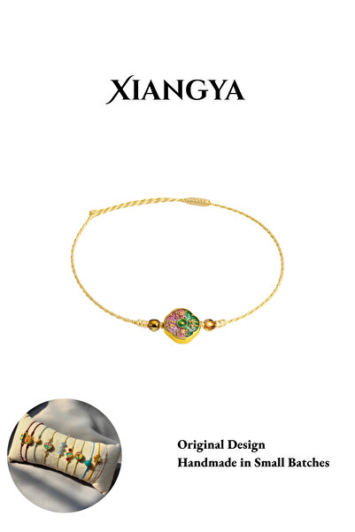 XIANGYA String Bracelet Friendship Bracelet Lucky Protection | Cord Adjustable | Beige