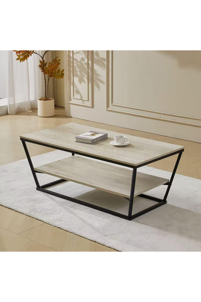 DEC30 A single serving table with a distinctive and modern design