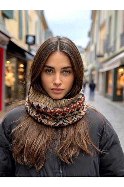 LAGRANZE Desenli Kadın Triko Boyunluk