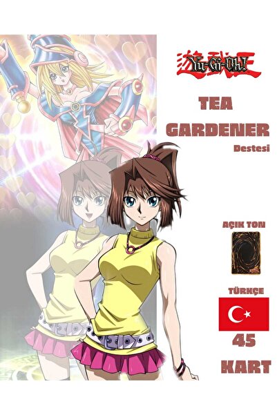 Cakmak Oyun Dukkani Yu-Gi-Oh! Türkçe Tea Gardner Destesi 45 Yugioh Kartı