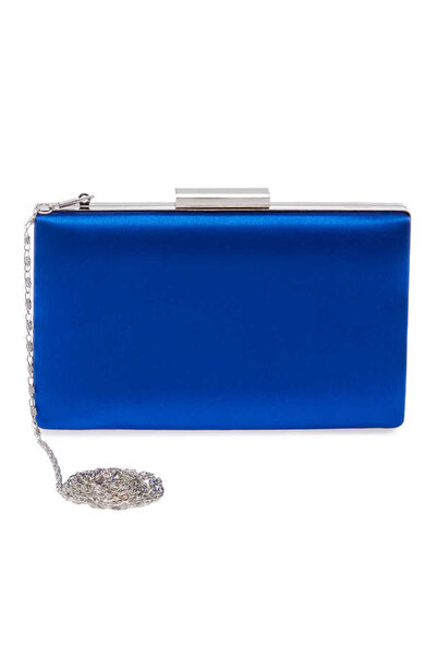 Tergan Mavi Tekstil Kadın Abiye Çanta - S24Y1AB79546-M11