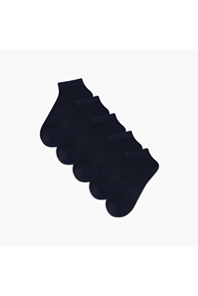 Juniors Boys' Ankle Socks - Set of 5
