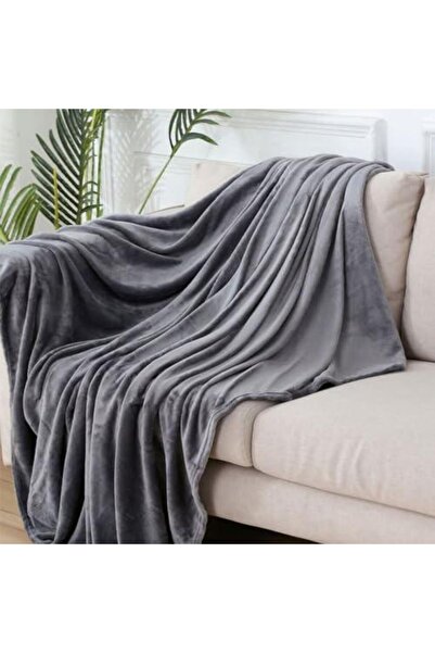 Bukela Flannel blanket (dark gray, 200x230cm)