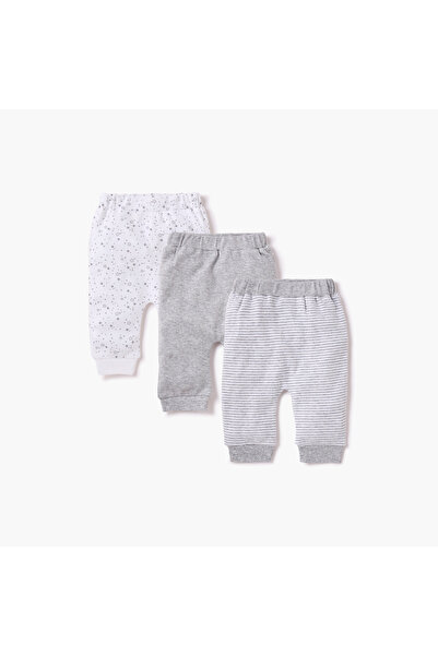 Juniors مجموعة متنوعة من سراويل الركض بحزام خصر مطاطي - مجموعة من 3 قطع