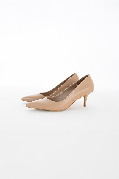 Xozza Women's Pointed Toe Stiletto - Nude