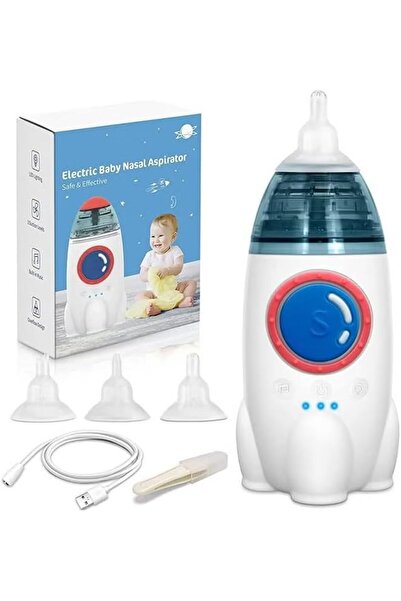 Bukela شفاط أنفي للأطفال - صاروخ كهربائي صغير