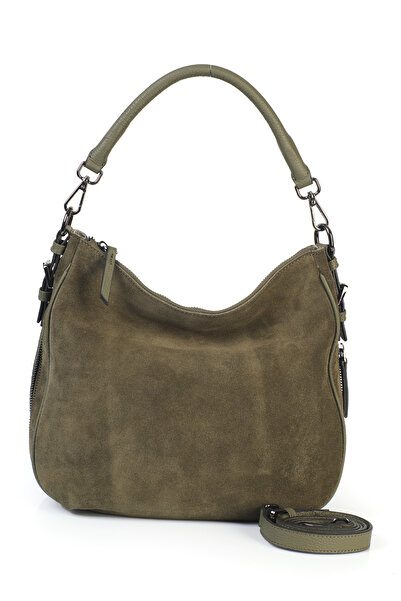 Ysmn Genuine Suede Leather Women's Shoulder/Crossbody Bag Yc012090Hsd