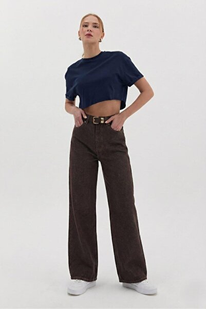 Nish&Chic Flare Stonewashed Jeans