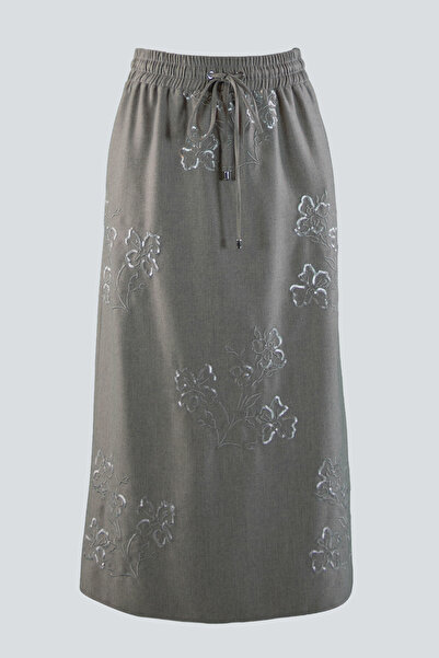 IDYL Sequin Embroidered Skirt