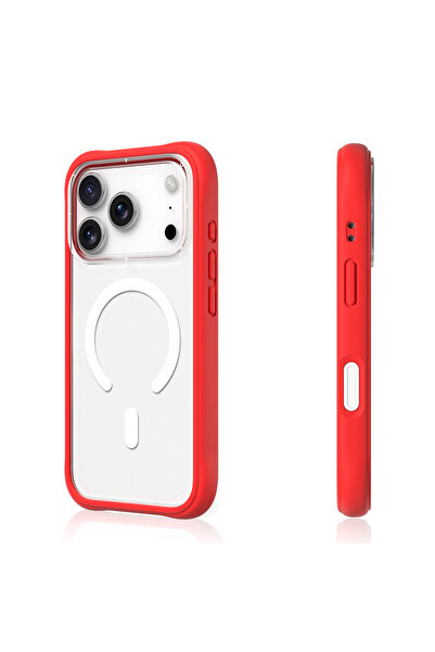 Youngkit iPhone 17 Pro Uyumlu Kılıf M-safe Şarj Özellikli Airbagli Dynamic 2 ...