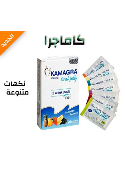 ajanta Kamagr@ Oral Jelly 7Sachet Fast-Acting Increase Timing Stamina Performance Support Erectile for Men
