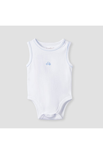 giggles بدلة جسم بدون أكمام مطرزة للدراجات