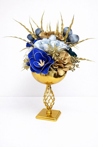 essacraft BURGULU GOLD EVA ARANJMAN BÜYÜK BOY-DEKORATİF-DAVET