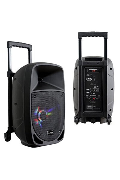 OEM Portable LED Party Speaker 8-Inch 70W RMS with USB/SD/BT/FM