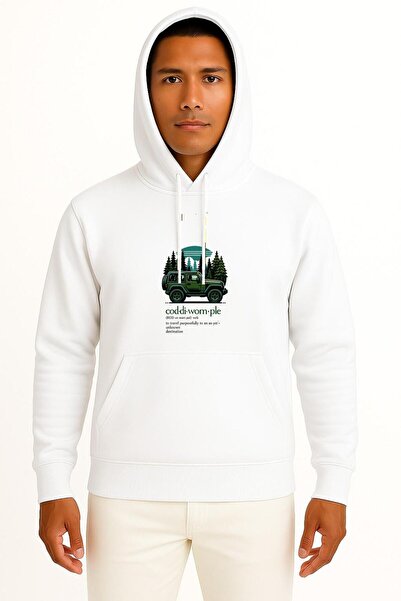 Bahriyeli Collection بغطاء رأس كودي وومبل السفر بوضوح نحو هدف غير واضح مطبوع ...