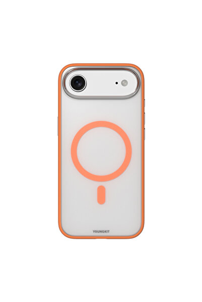 Youngkit iPhone 17 Air Uyumlu Kılıf M-safe Şarj Özellikli Clear Serisi Kapak ...