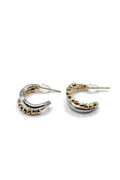 Nish&Chic Mixed Twist Earrings