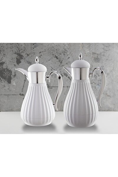 AWANY PLUS Luxury thermos set, keeps drinks hot for 18 hours, capacity 1 liter for tea and 750 ml for coffee