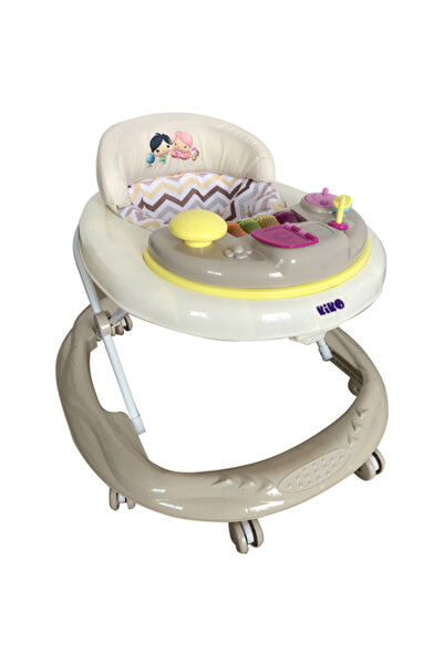 Kiko BABY WALKER WITH TOYS-Beige