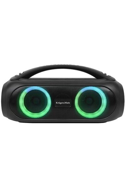 Kruger&Matz Joy 2 Portable Bluetooth Speaker with Multi-Color LED and True Wireless Stereo