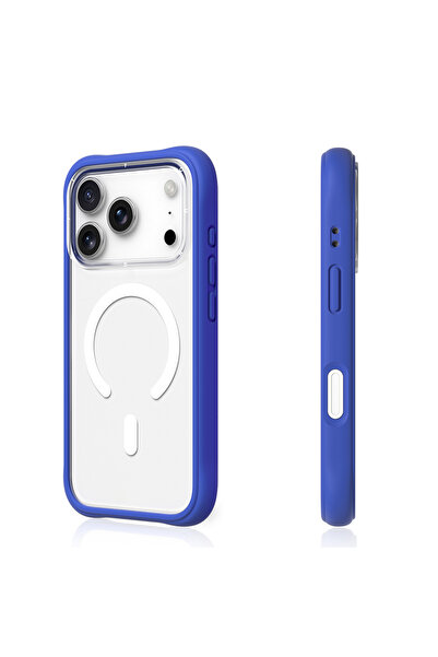 Youngkit iPhone 17 Pro Max Uyumlu Kılıf M-safe Şarj Özellikli Airbagli Dynami...