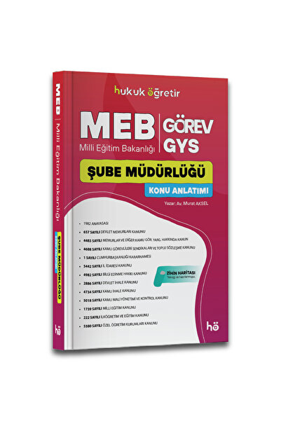 hukuk öğretir MEB Görev GYS 2026 – MEB Şube Müdürlüğü Görevde Yükselme – Tabl...