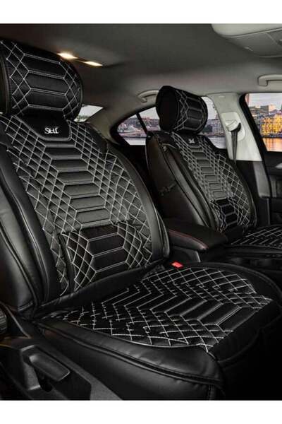 barototuning Royal Auto Seat Cover Front Rear Set Compatible with Mercedes Gl...
