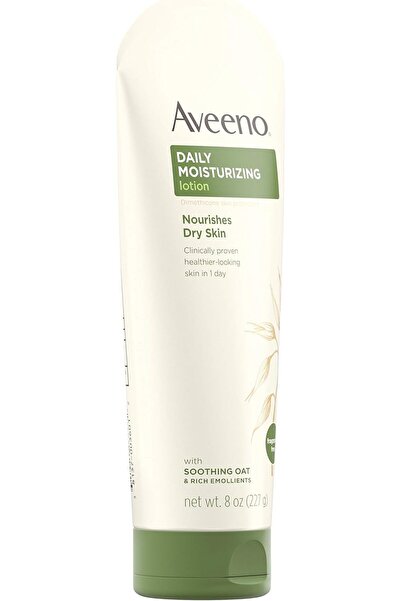 AVEENO Active Naturals Daily Moisturizing Lotion, Fragrance Free, 8 Ounces