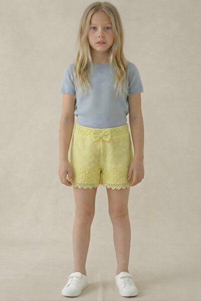 ESİLA KİDS Бродирани къси панталони за момичета