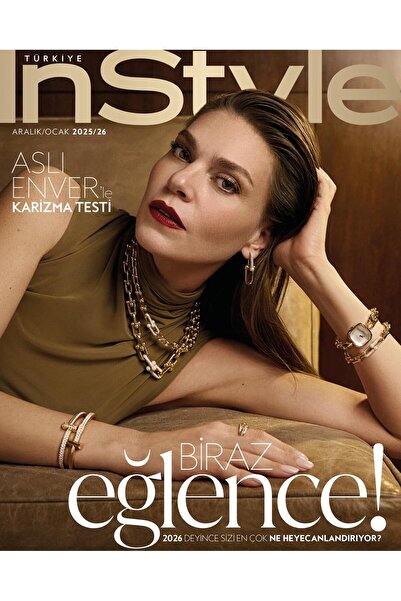 Dergi Kapında InStyle Dergi Aralık 2025 - Ocak 2026