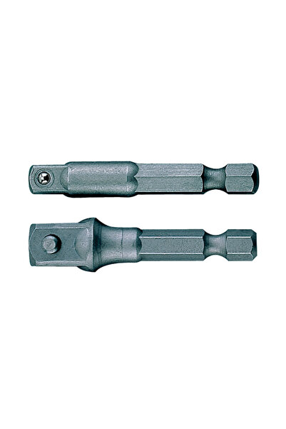 İzeltaş Bits Uç Lokma Adaptörü | Makine ve Darbeli Kullanım 1/4"M - 1/4"M