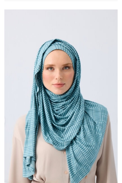 Imannoor double mint supreme şal (penye şal)