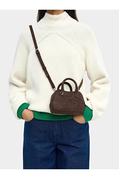 PARFOIS Deri Efektli Mini El Çantası